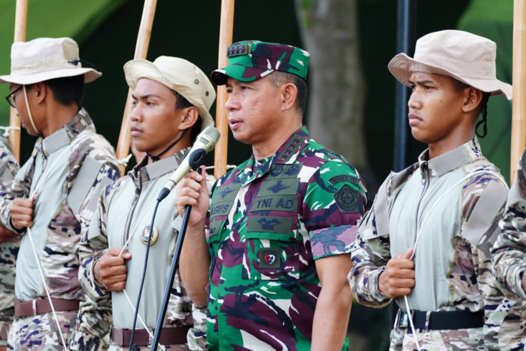 Panglima TNI Tinjau Persami Bela Negara KKRI di Lanud Halim Perdanakusuma