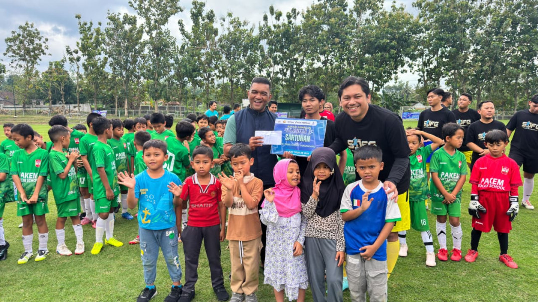 SeeJontor FC Gelar Coaching Clinic di Sleman, Libatkan Legenda Timnas untuk Pembinaan Usia Dini