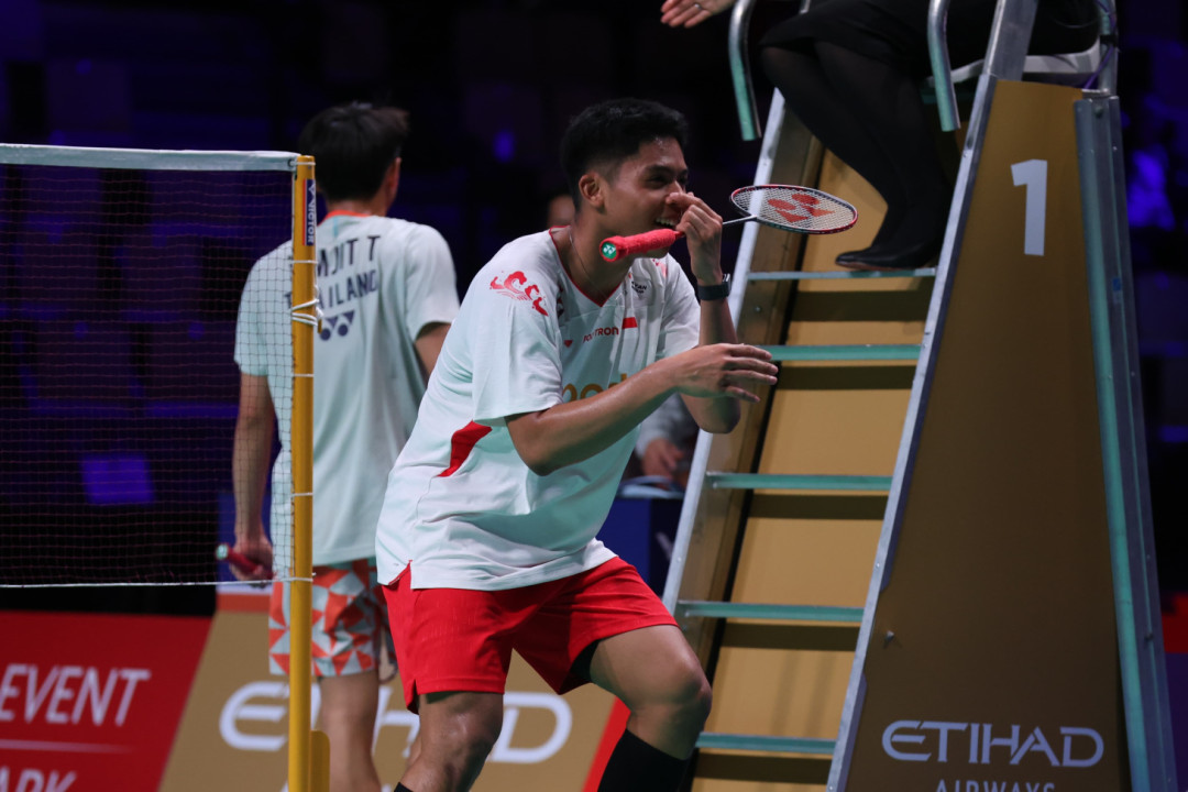 Piala Thomas 2026: Ubed Pastikan Kemenangan Indonesia Tumbangkan Tailan 3-2