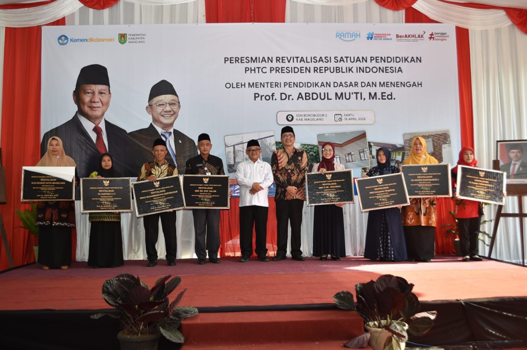 Revitalisasi Sekolah di Magelang Tingkatkan Kualitas Pembelajaran
