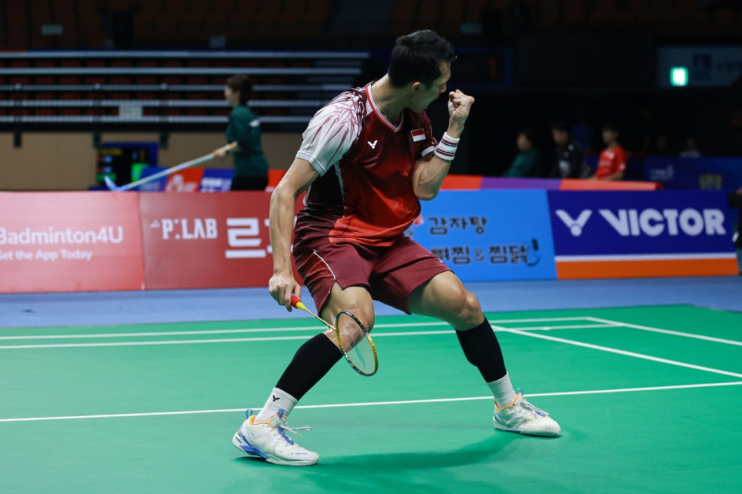 Korea Open 2025: Jonatan Christie Nantikan Alwi Farhan di Semifinal