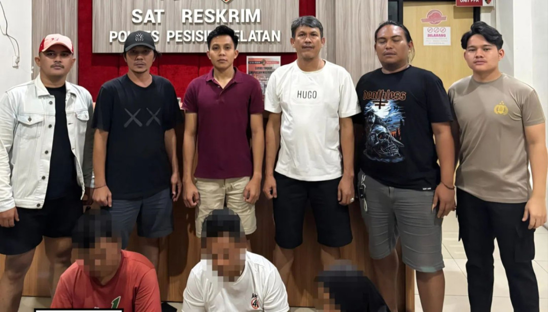 Tiga Karyawan Toko Grosir di Pesisir Selatan Ditangkap Usai Curi Ratusan Bungkus Rokok