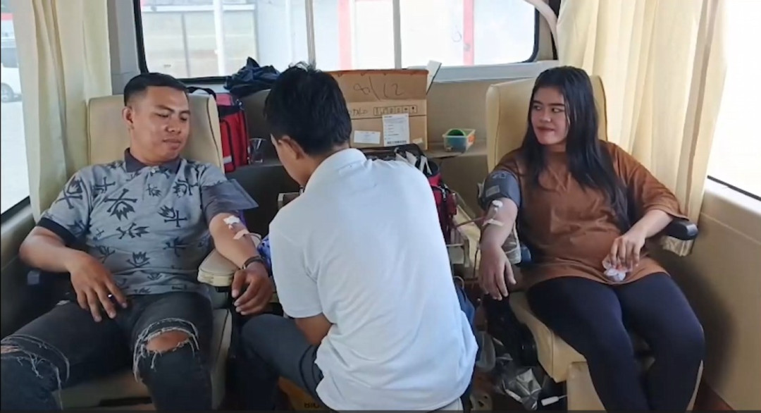 Pertamina Rayakan HUT ke-68 dengan Donor Darah Serentak di Sulawesi