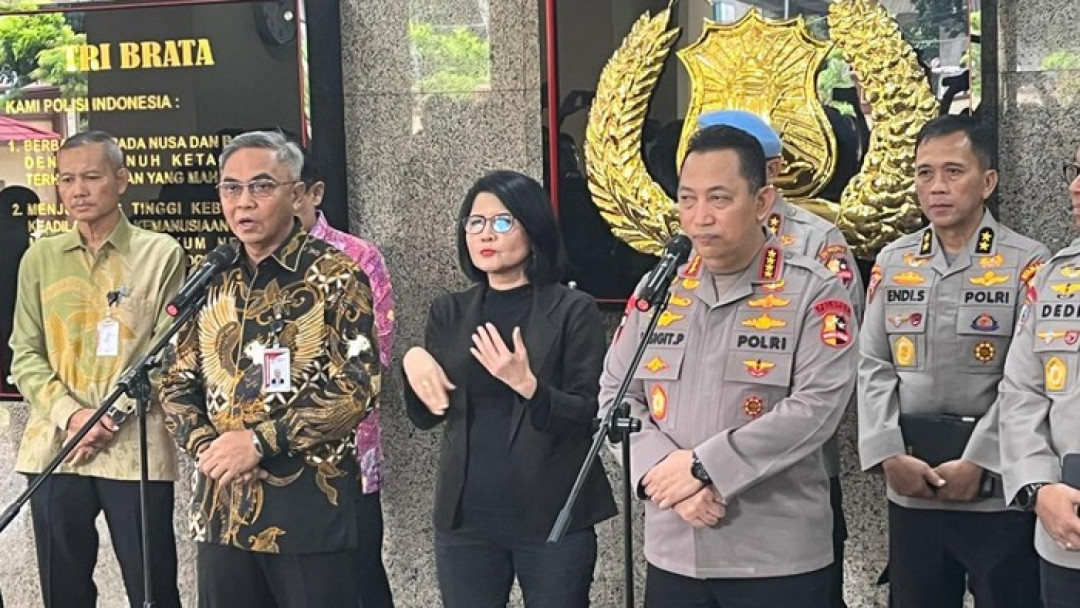 Ketua KPK Temui Jasa Agung dan Kapolri Bahas Korupsi