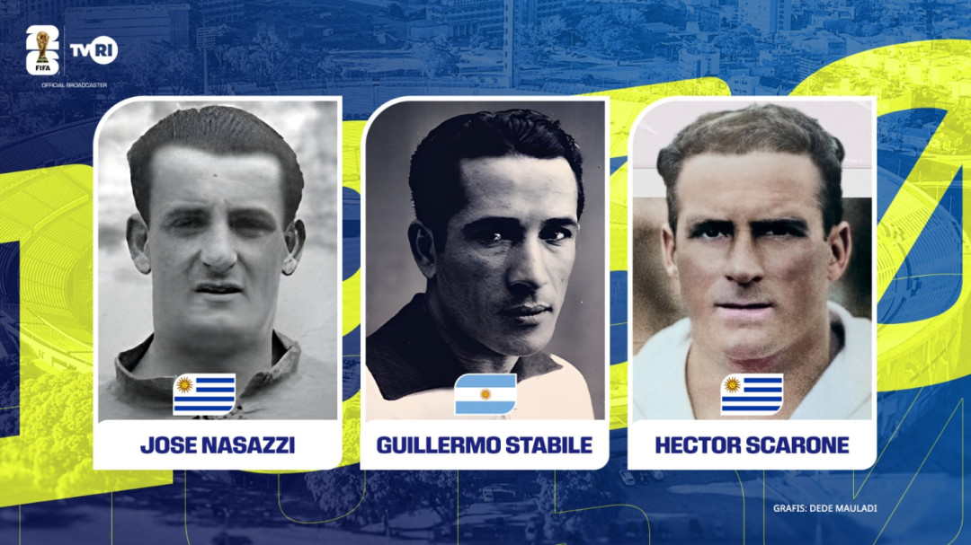 Para Bintang Piala Dunia 1930 nan Melegenda