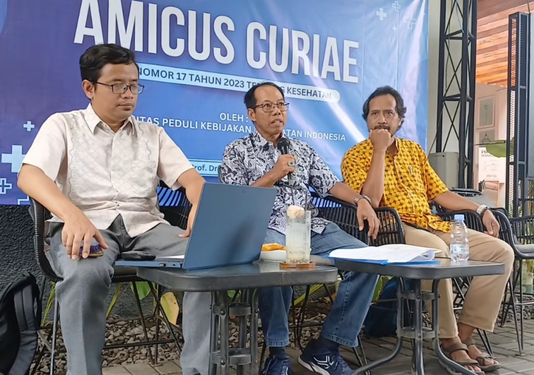 KPKKI Ajukan Amicus Curiae, Soroti Kelemahan UU Kesehatan Nomor 17 Tahun 2023