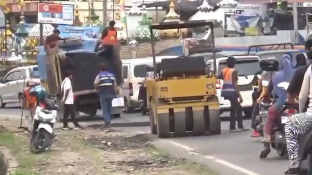 Perbaikan Jalan Ditargetkan Selesai Sebelum Puncak Arus Mudik