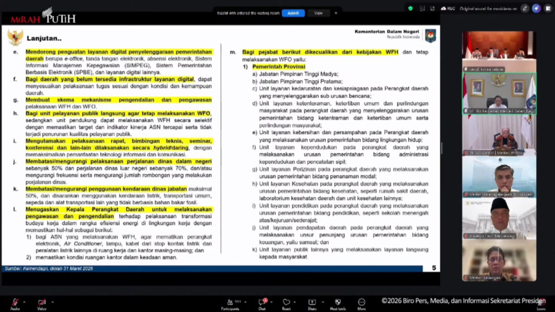 Tak Semua ASN Boleh WFH: Dari Layanan Kependudukan Hingga Rumah Sakit