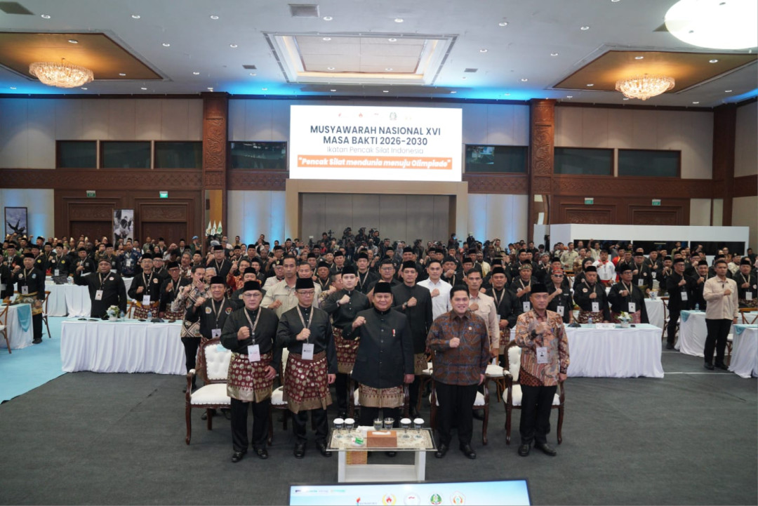 Munas PB IPSI 2026, Presiden Prabowo Harapkan Penggantinya Bawa Pencak Silat ke Olimpiade