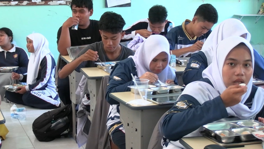 2.442 Pelajar di Bangka Belitung Nikmati Program Makan Bergizi Gratis