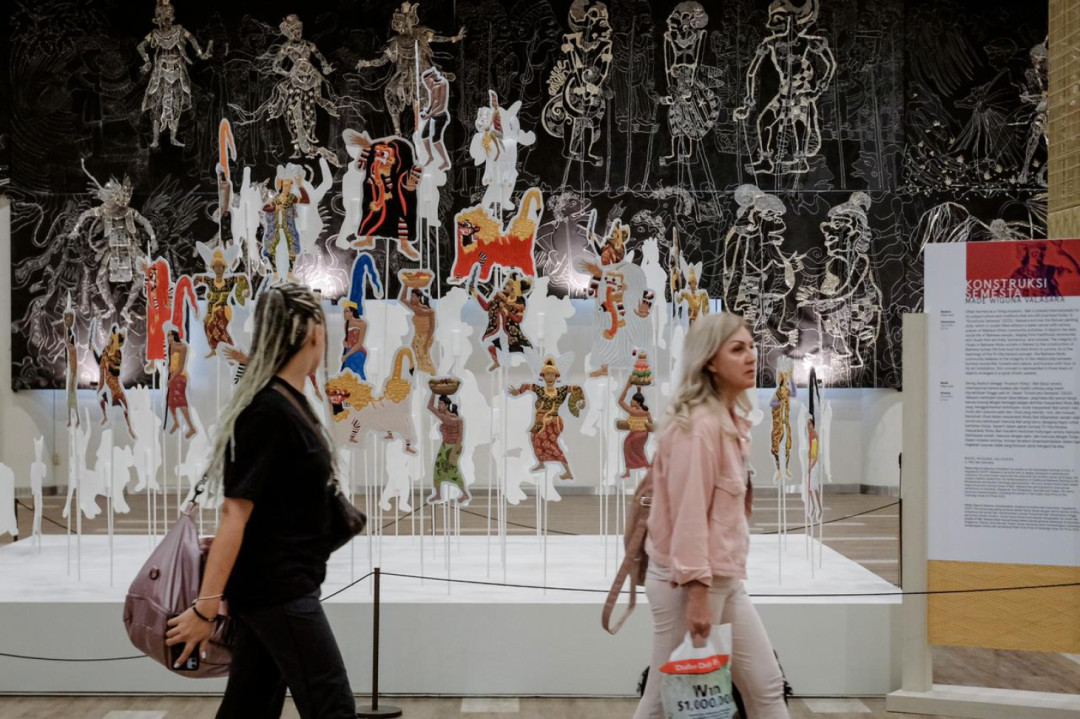 Suguhan Bagi Delegasi KTT G20, Ragam Karya Seni Hadir di Bandara Ngurah Rai Bali