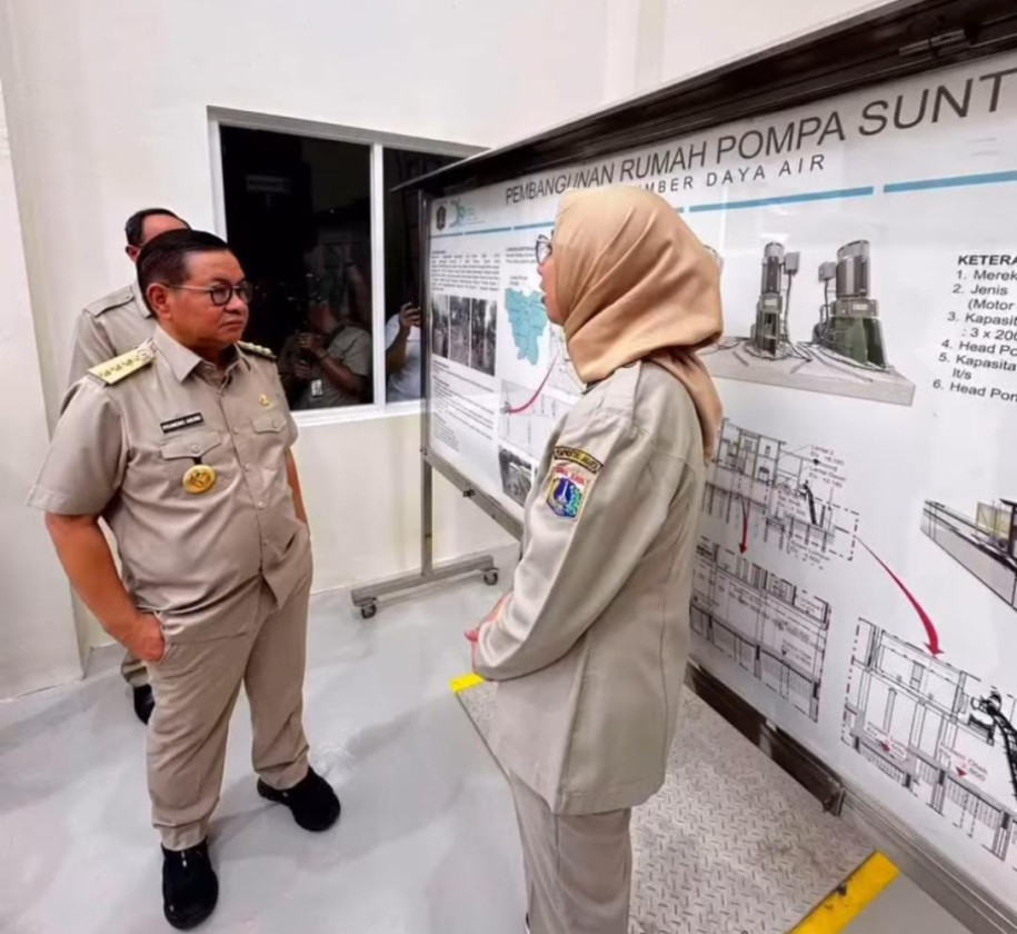 Rumah Pompa Sunter C Diresmikan, Pemprov DKI Siapkan 13 Titik Baru