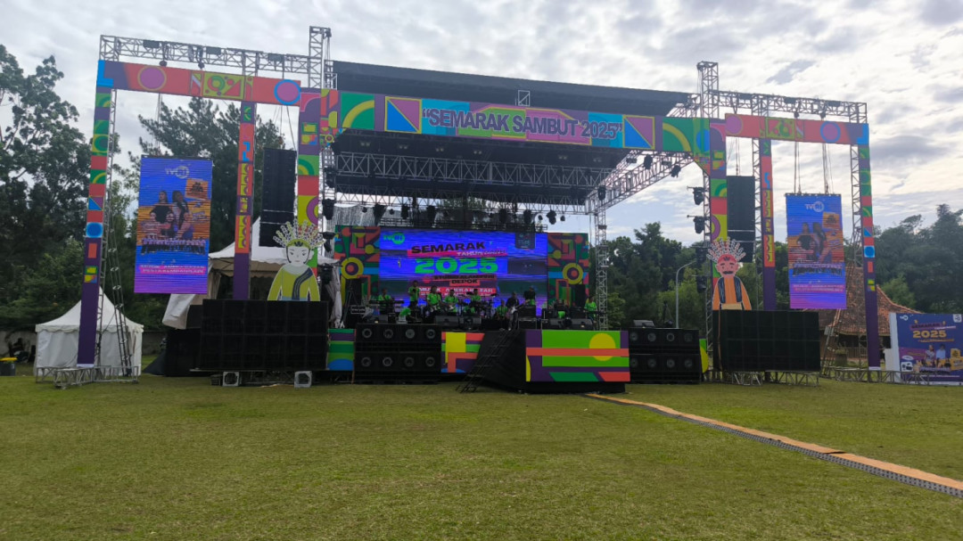 LPP TVRI Gelar Konser Musik Semarak Tahun Baru 2025 di Studio Alam Depok