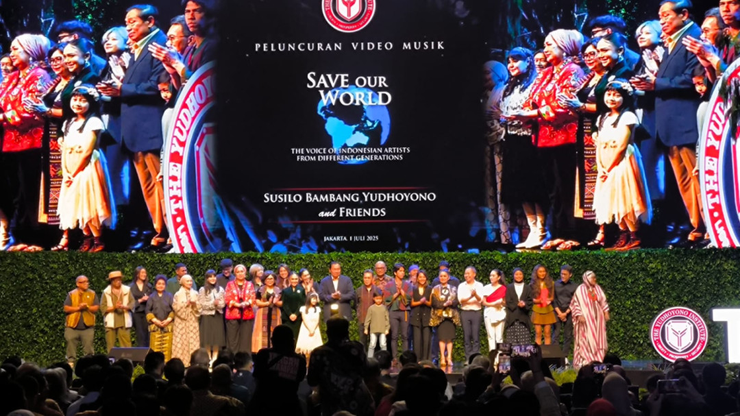 SBY dan 35 Musisi Lintas Generasi Rilis Video Musik "Save Our World"