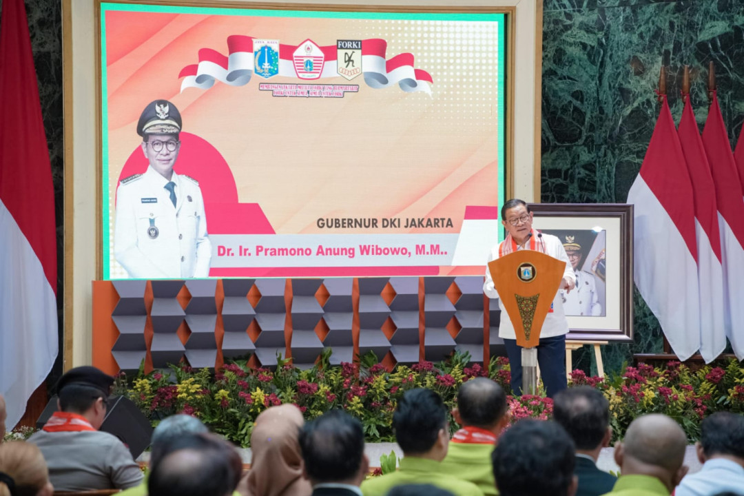 Pramono Anung Tegaskan DKI Bidik Juara Umum Karate di PON 2028