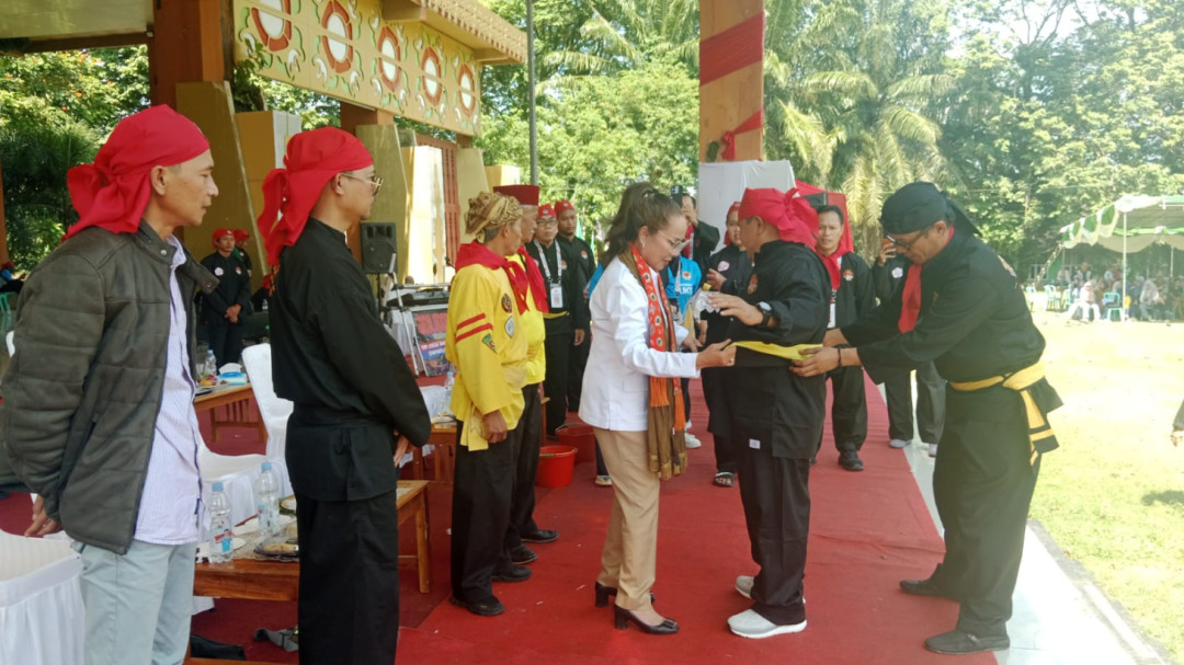 Ratusan Pesilat Bengkulu Ikuti Latihan Gabungan Bersama Dubes RI