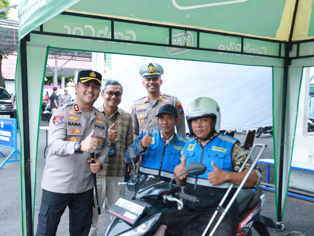 Polres Gresik Terbitkan SIM D Ramah Disabilitas