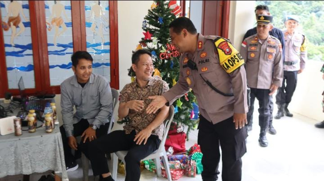 Kapolres Kepulauan Anambas Pastikan Ibadah Natal 2025 Berlangsung Aman dan Kondusif