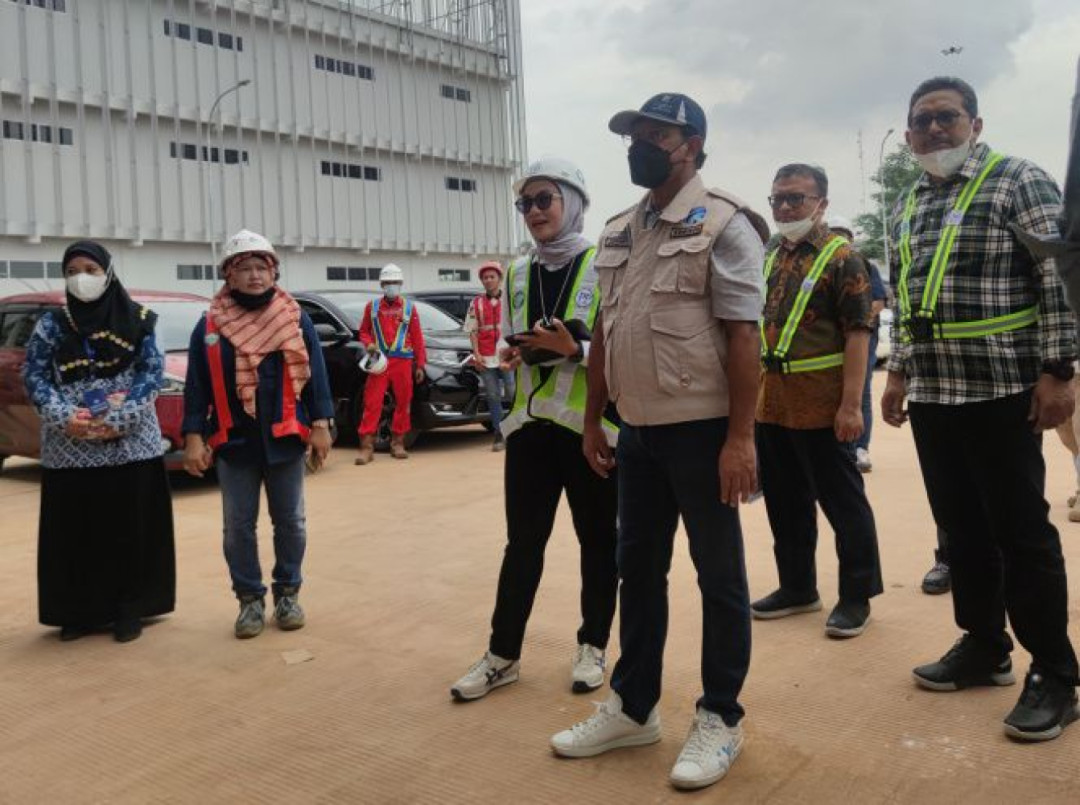 Pastikan Berjalan Dengan Tepat Waktu, Menkominfo Tinjau Pembangunan BBPPT