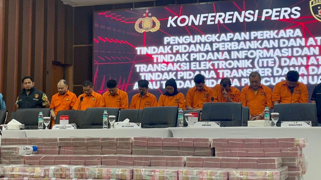 Polisi Tetapkan 9 Tersangka Kasus Sindikat Pembobol Bank Rp204 Miliar