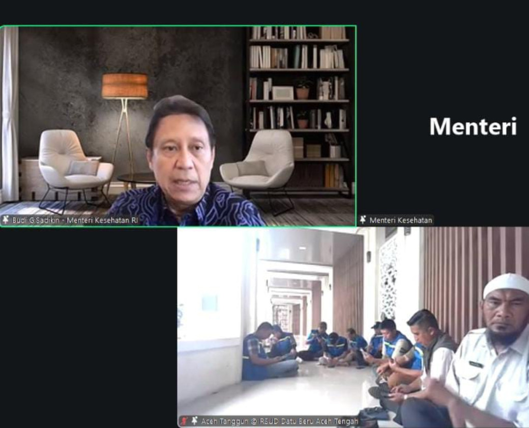 Menkes Paparkan Strategi 3 Tahap Pemulihan Layanan Kesehatan di Aceh