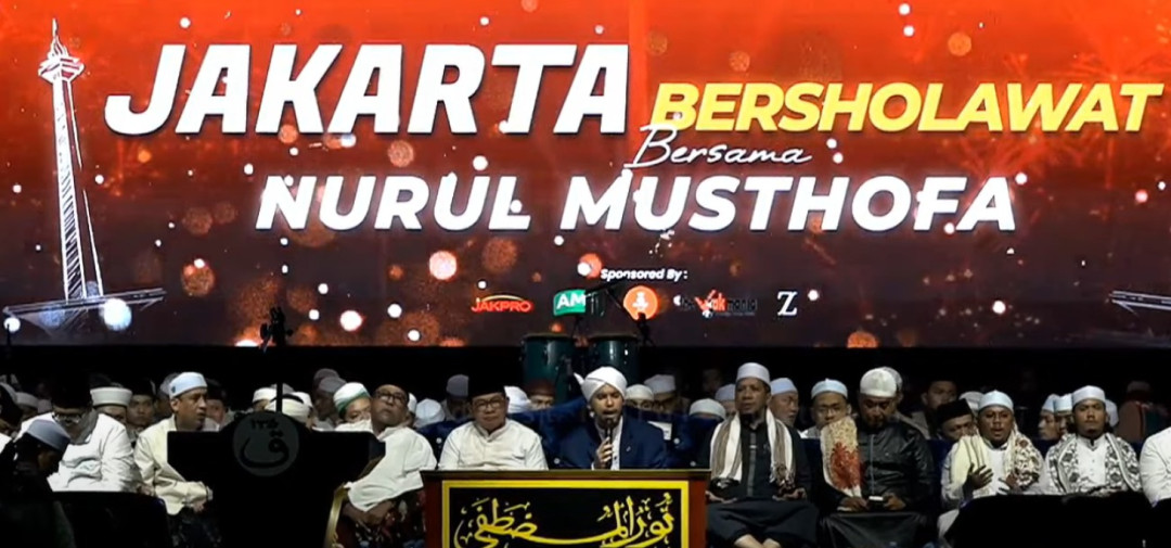 Jakarta Bersholawat di Monas, Ribuan Jemaah Peringati Maulid Nabi dan Doa Kebangsaan