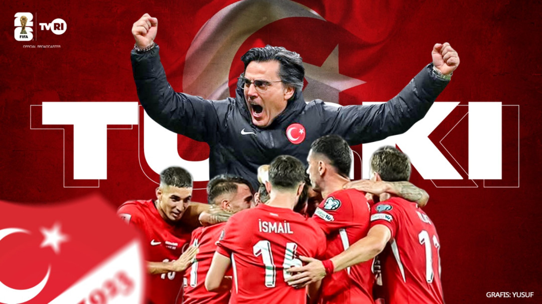 Montella dan Calhanoglu Bahas Persiapan Turki Jelang Play-Off Piala Dunia