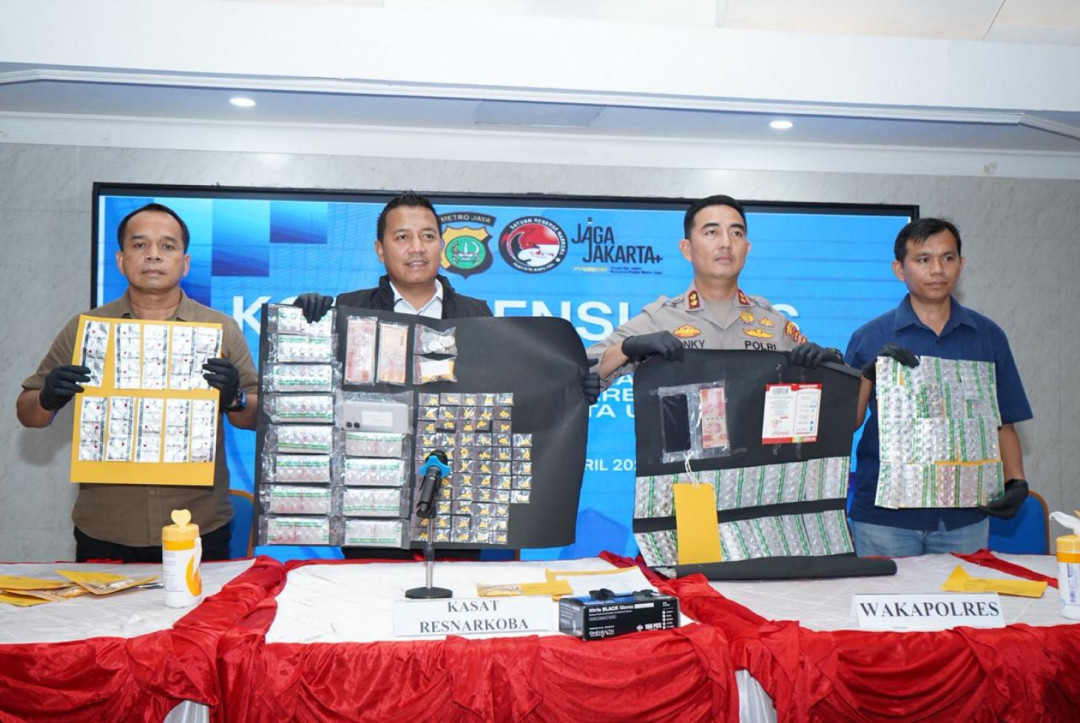 Dalam Waktu Empat Bulan, Polisi Ungkap 14 Kasus Obat Berbahaya di Jakarta Utara