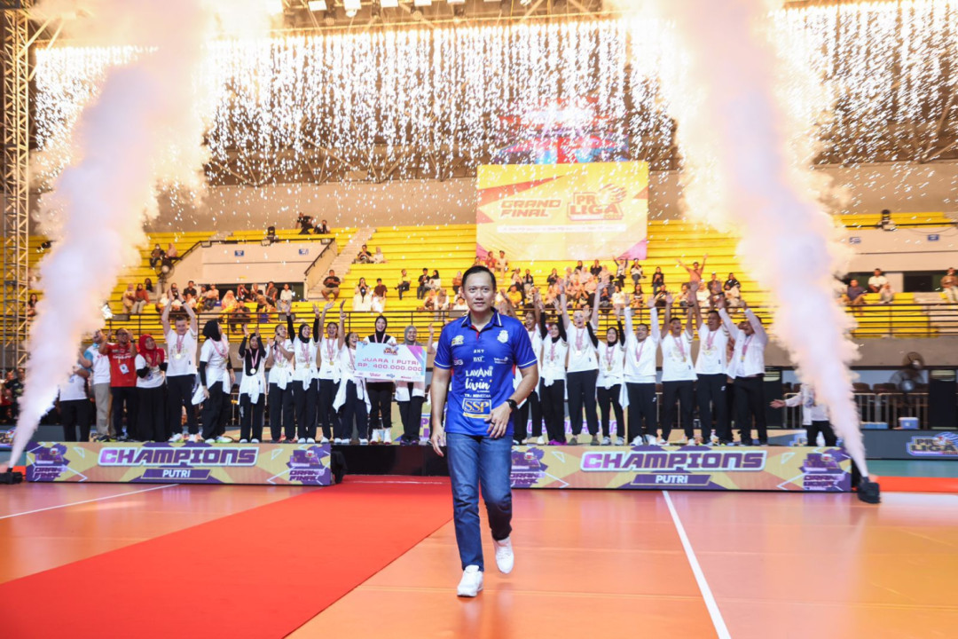 AHY Usai LavAni Juara Proliga 2026: Buah Evaluasi dan Kerja Keras Seluruh Tim