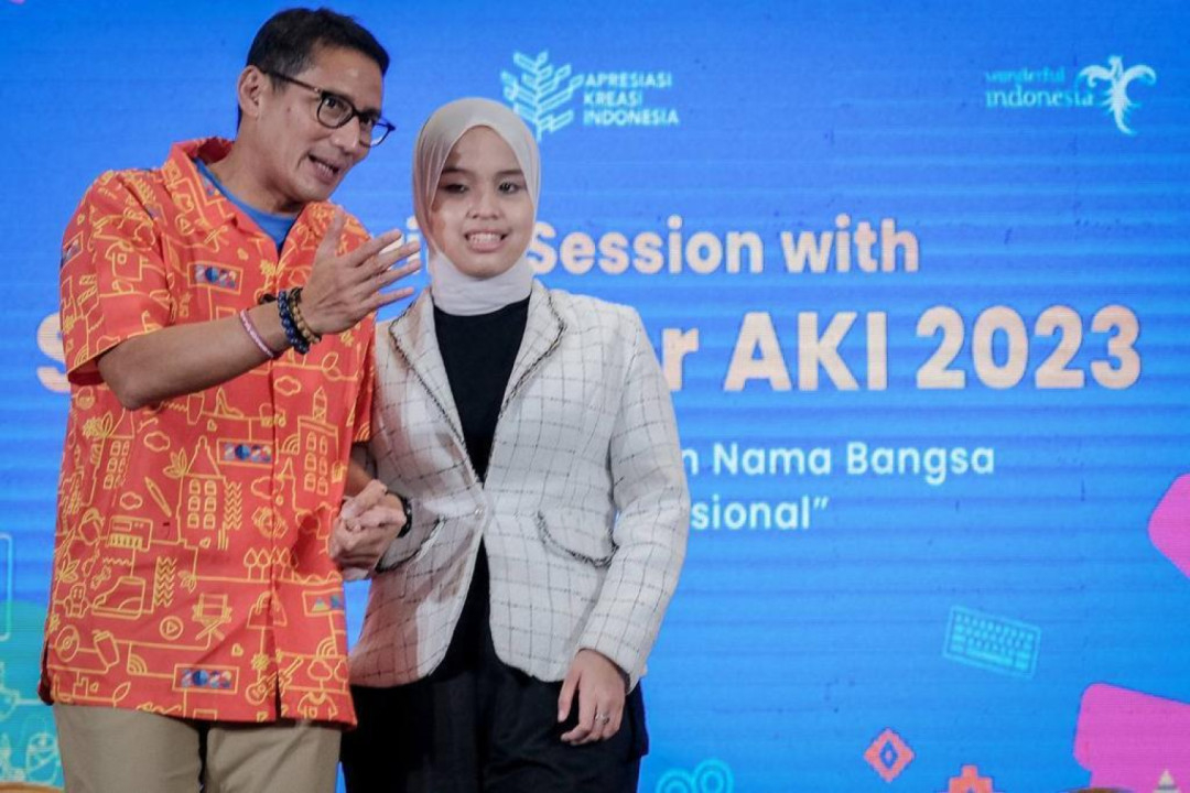 Menparekraf Ajak Masyarakat Olahraga Jempol, Voting Putri Ariani di Babak Live Show AGT ke-18