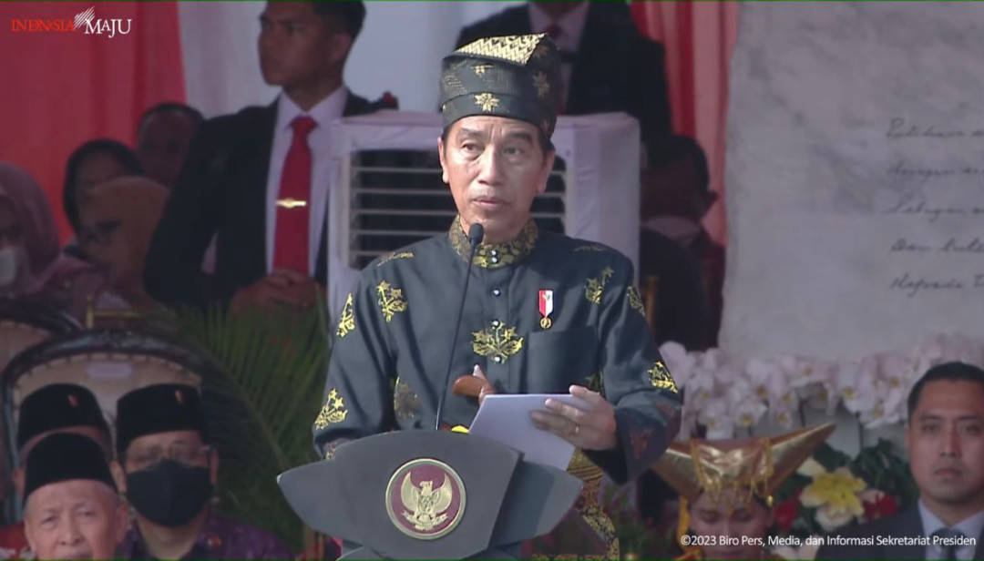 Pidato Presiden Jokowi di Harlah Pancasila, Singgung Krisis Hingga Pemilu 2024