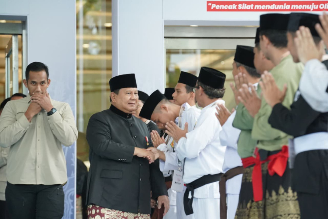 Presiden Prabowo Minta Ketua Umum IPSI Baru Bawa Pencak Silat ke Olimpiade