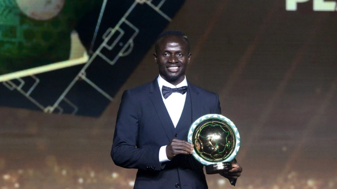 Sadio Mane Dinobatkan Sebagai Pemain Terbaik Afrika 2022