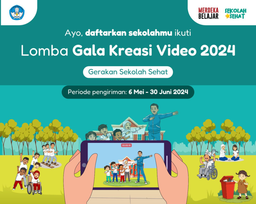 Kemendikbudristek Kembali Selenggarakan Gala Kreasi Video Gerakan Sekolah Sehat 2024