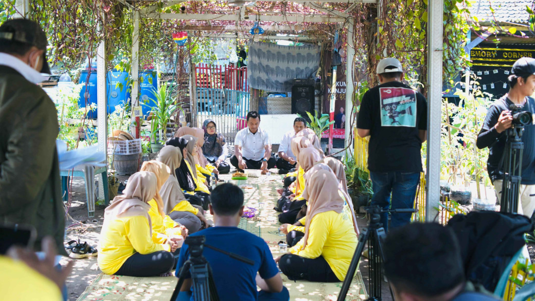 TVRI Angkat Potensi Agrowisata dan Sejarah Pleret Lewat Liputan KWT Puspa Gemari