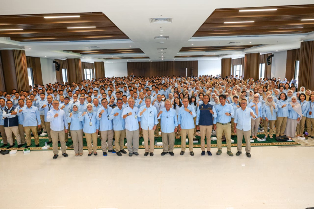 Awali Tahun 2026, Basuki Hadimuljono Pimpin Apel Perdana 1.100 Pegawai OIKN