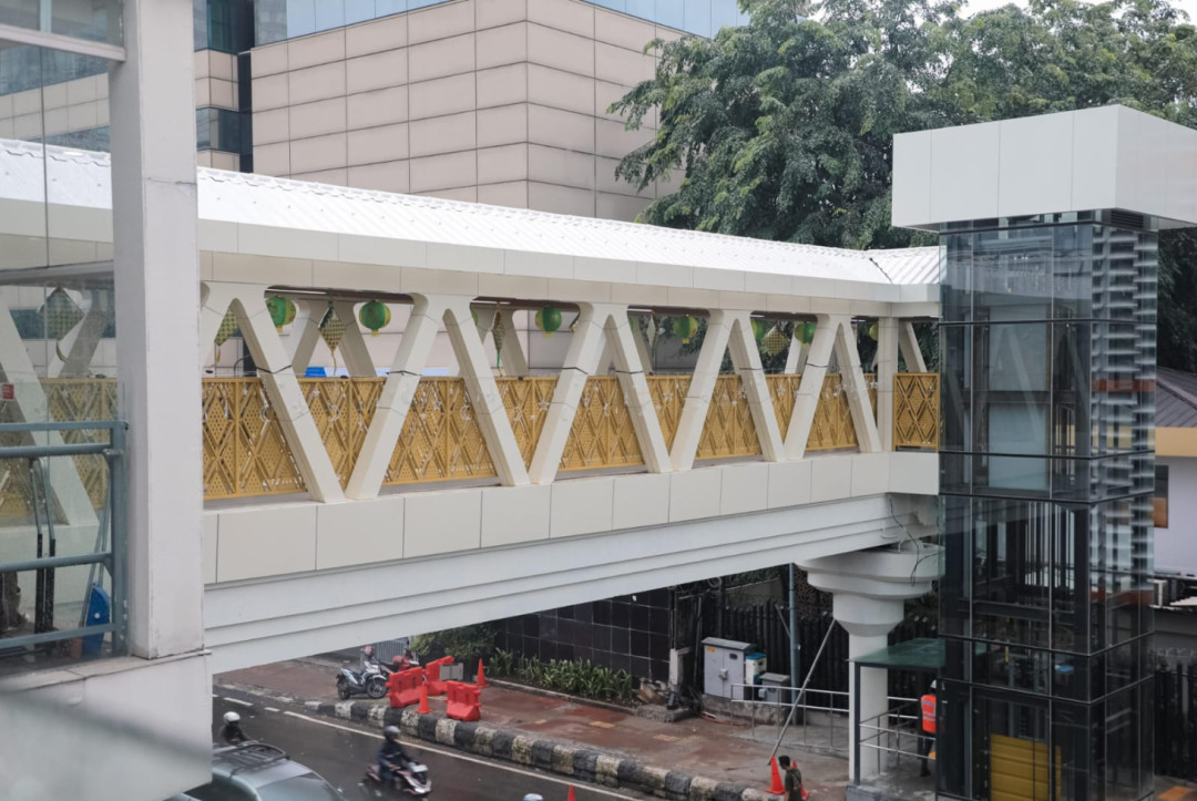 Pramono: JPO Sarinah Harus Ramah Disabilitas dan Jaga Warisan Sejarah