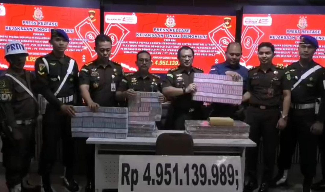 Dugaan Korupsi SKU PLN, Kerugian Negara Rp4,9 Miliar Dikembalikan