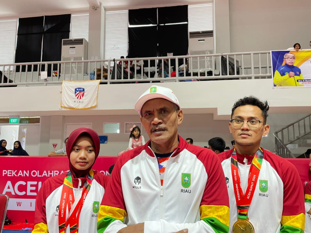 Riau Raih Emas Pada Pertandingan Anggar Degen Beregu Putra di PON XXI Aceh-Sumut 2024 Berkat Persiapan Sederhana