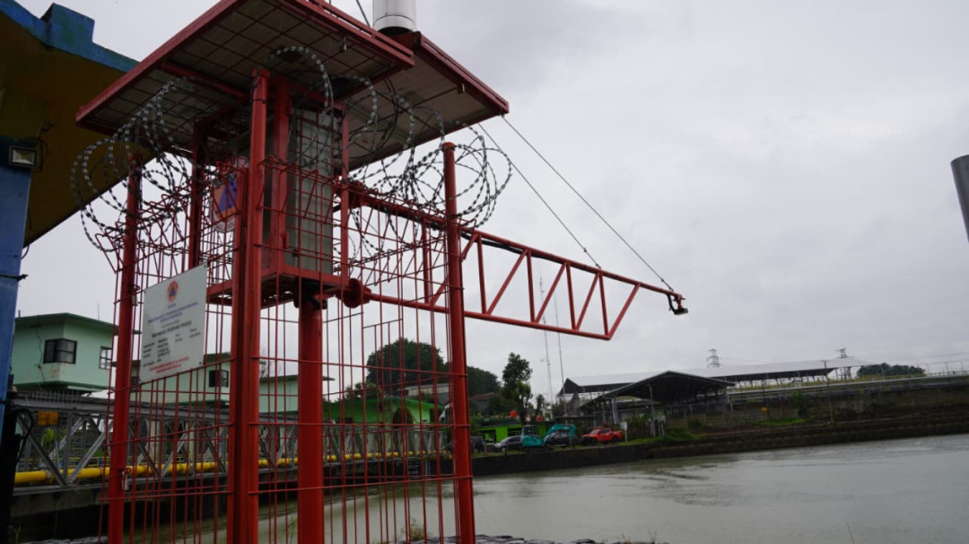 BNPB Pasang Sistem Peringatan Dini Banjir di Bekasi