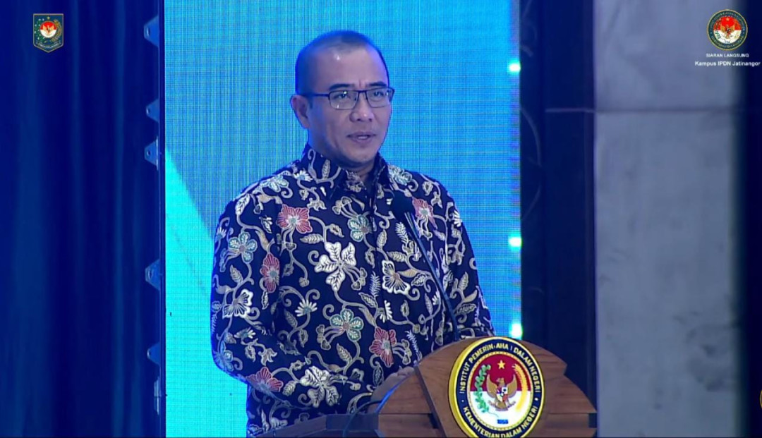 Hadiri Seminar Nasional IPDN, Hasyim Asy'ari Tegaskan Pemilu Tetap Dilaksanakan Pada Tahun 2024