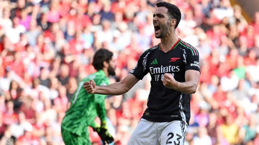 Arsenal Hentikan Pesta Liverpool dengan Hasil Imbang 2-2 di Anfield