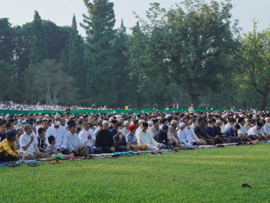Kebun Raya Kembali Selenggarakan Shalat Idul Fitri tahun 2025 Tingkat Kota Bogor, Catat Waktu dan Akses Masuknya!