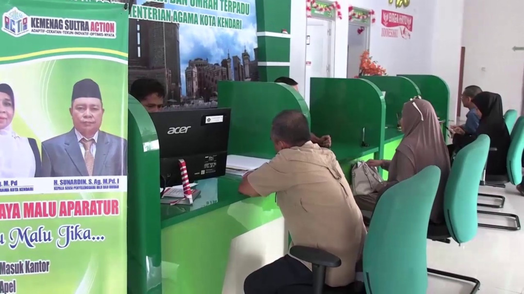 Antrean Haji di Sultra Capai 26 Tahun, Sistem Waiting List Jadi Solusi