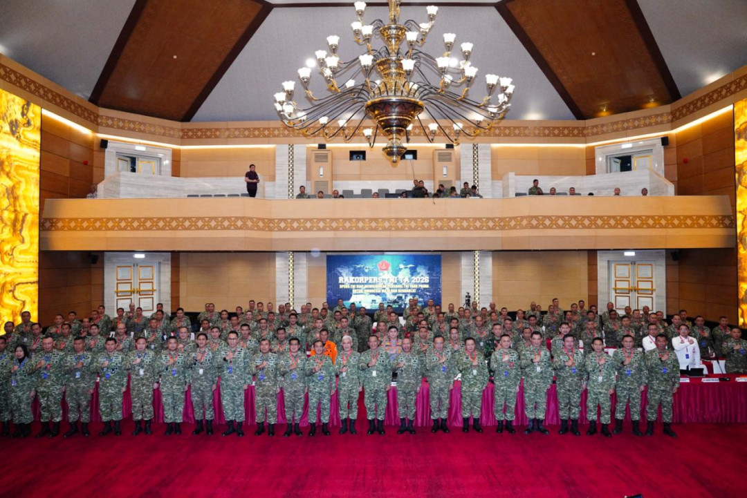 Rakor Pers 2026, TNI Perkuat Pembinaan Personel Menuju 2045