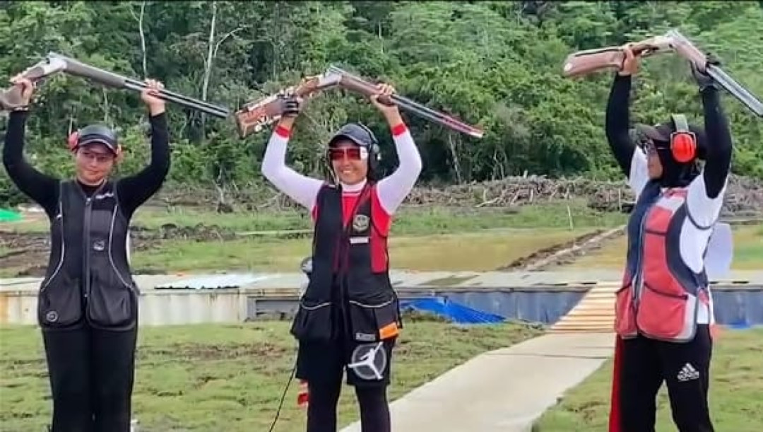 Adylia Safitri Raih Perak di Nomor Double Trap Women PON XXI