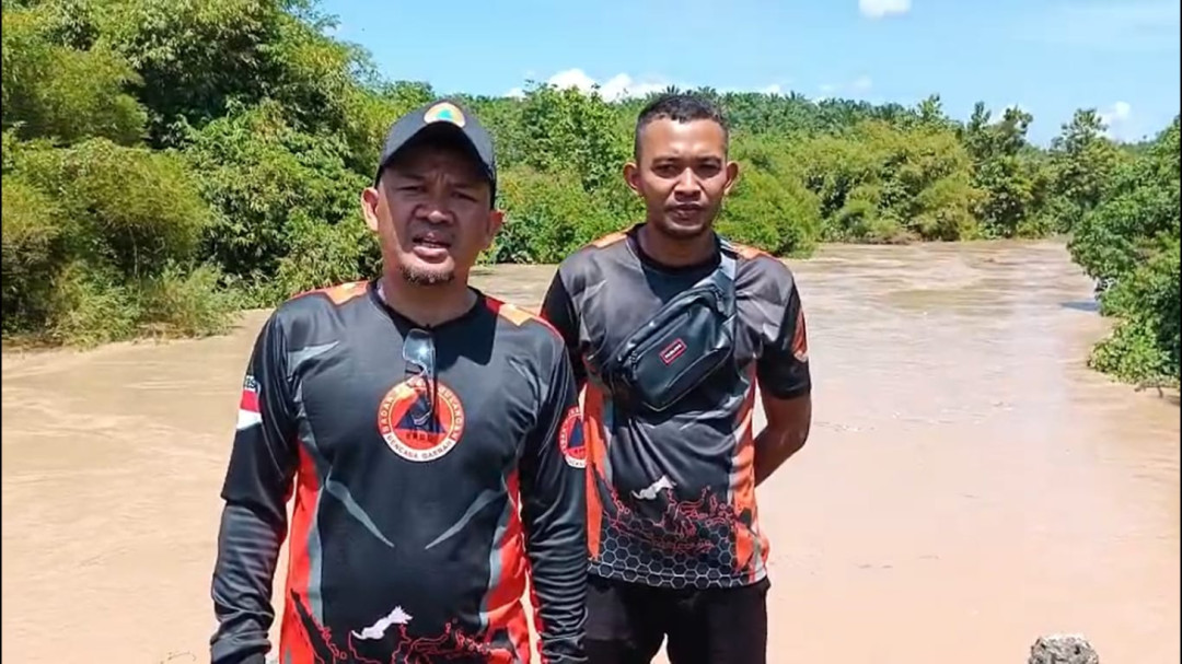 Curah Hujan Tinggi, Sungai Meluap dan Rendam Permukiman Warga di Way Kanan