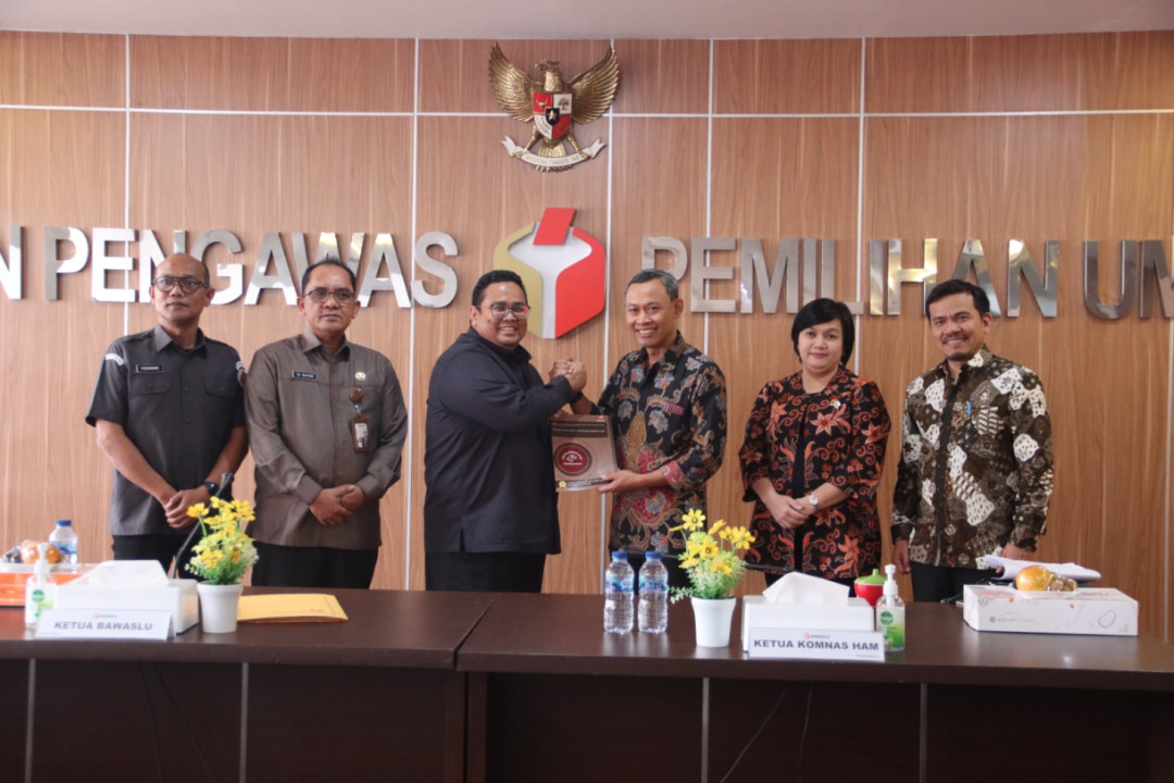 Bawaslu RI dan Komnas HAM Bersinergi Terkait Pemenuhan Hak Politik Kelompok Rentan