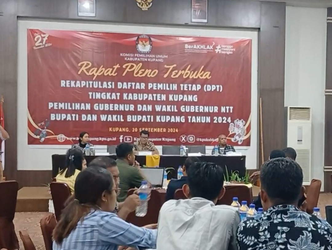 Data Pemilih Masih Dinamis: KPU Kabupaten Kupang Tetapkan DPT
