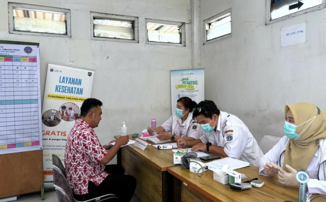 Posko Kesehatan Terminal Tanjung Priok Layani 222 Pemudik dan Pengemudi